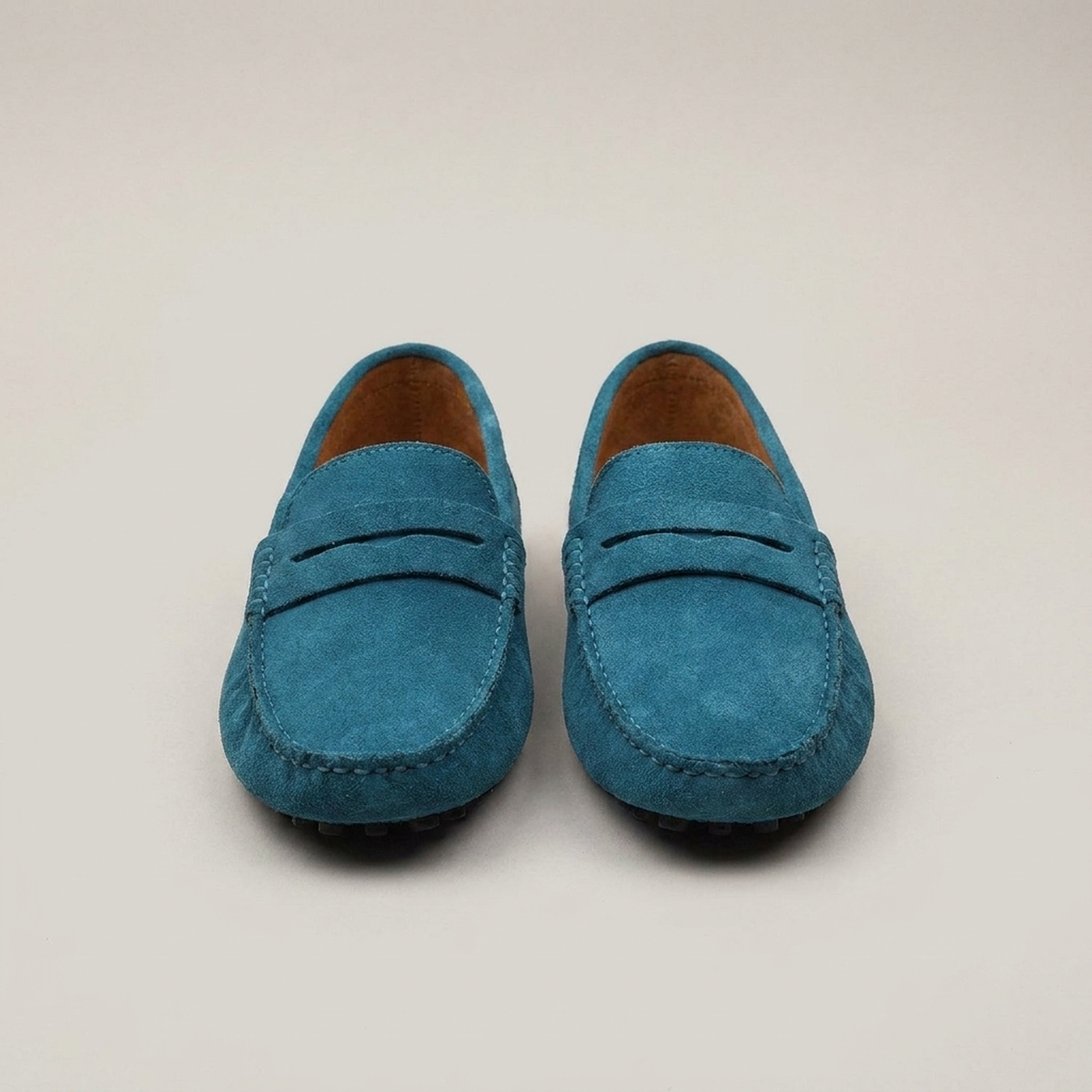 PLUXSTYLE::numise::everyday-penny-loafers::pack-dark-petrol-green