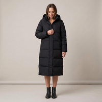 PLUXSTYLE::numise::abigail-longline-hooded-parka::front