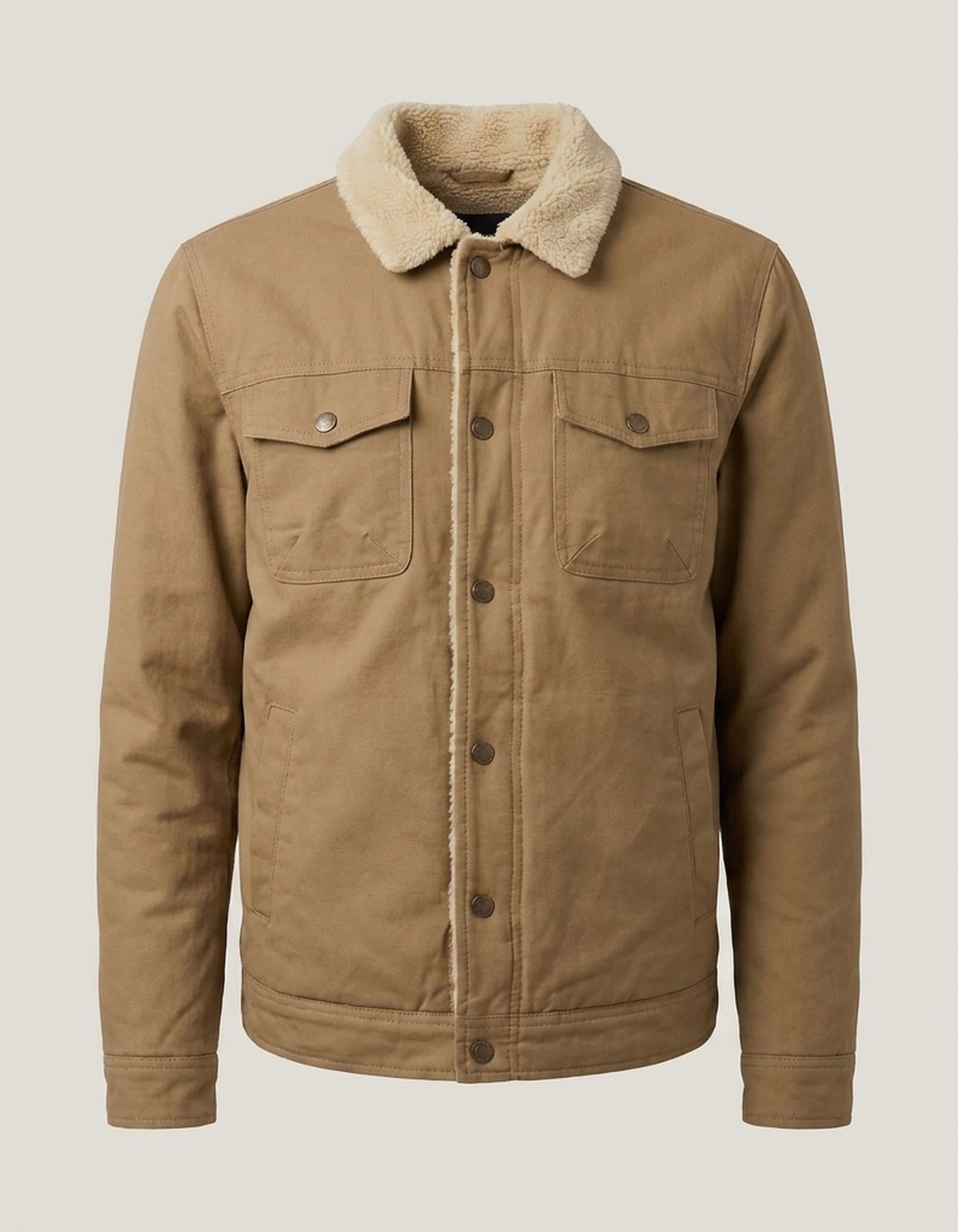 PLUXSTYLE::numise::mens-bomber-cut-parka::pack-khaki