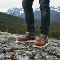 Men's 6-Inch Moc-Toe Work Boots