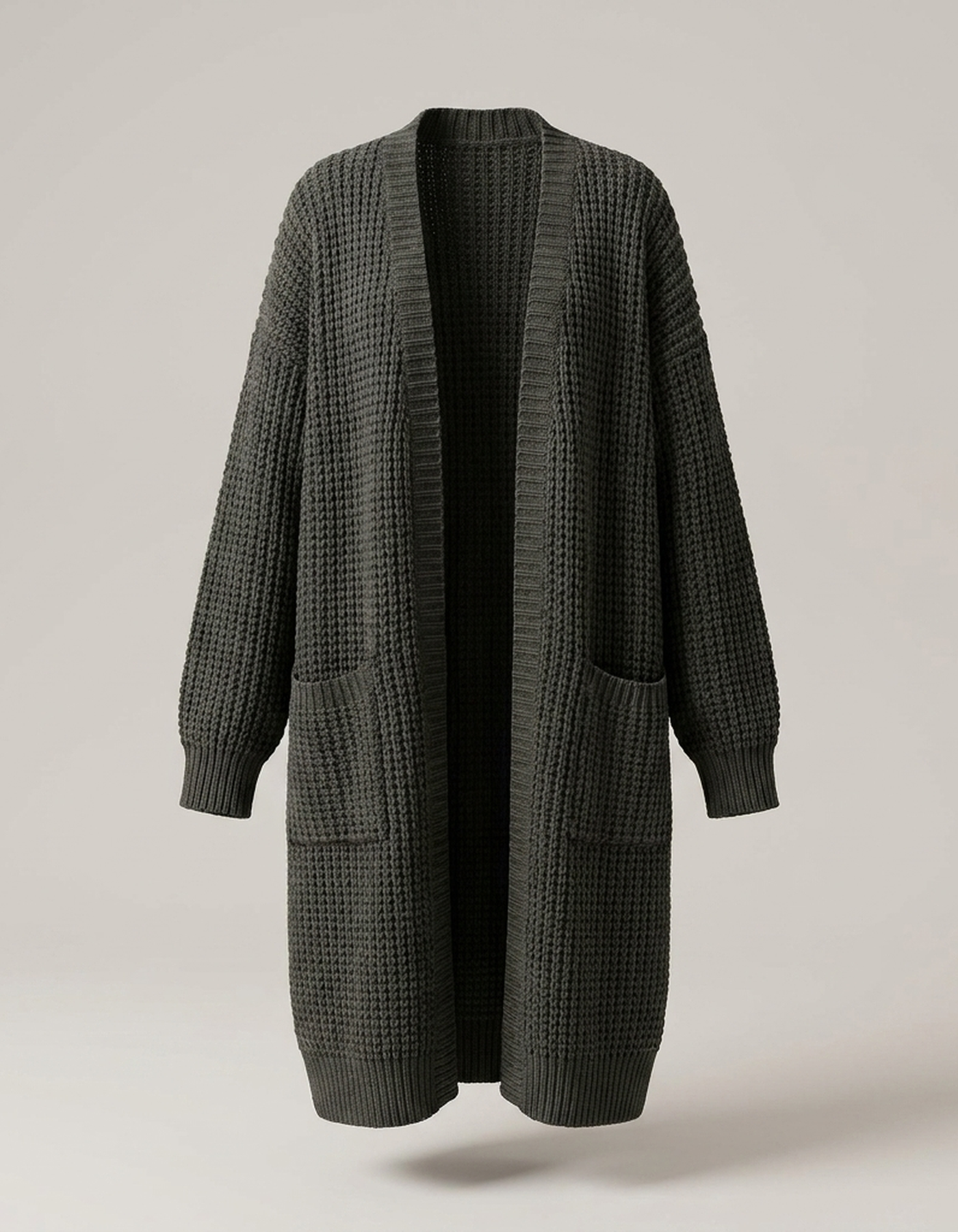 PLUXSTYLE::numise::alice-longline-cardigan::pack-black