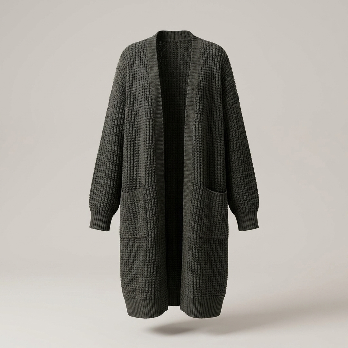 PLUXSTYLE::numise::alice-longline-cardigan::pack-black
