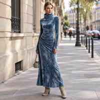 Maxikleid mit Schlangenmuster