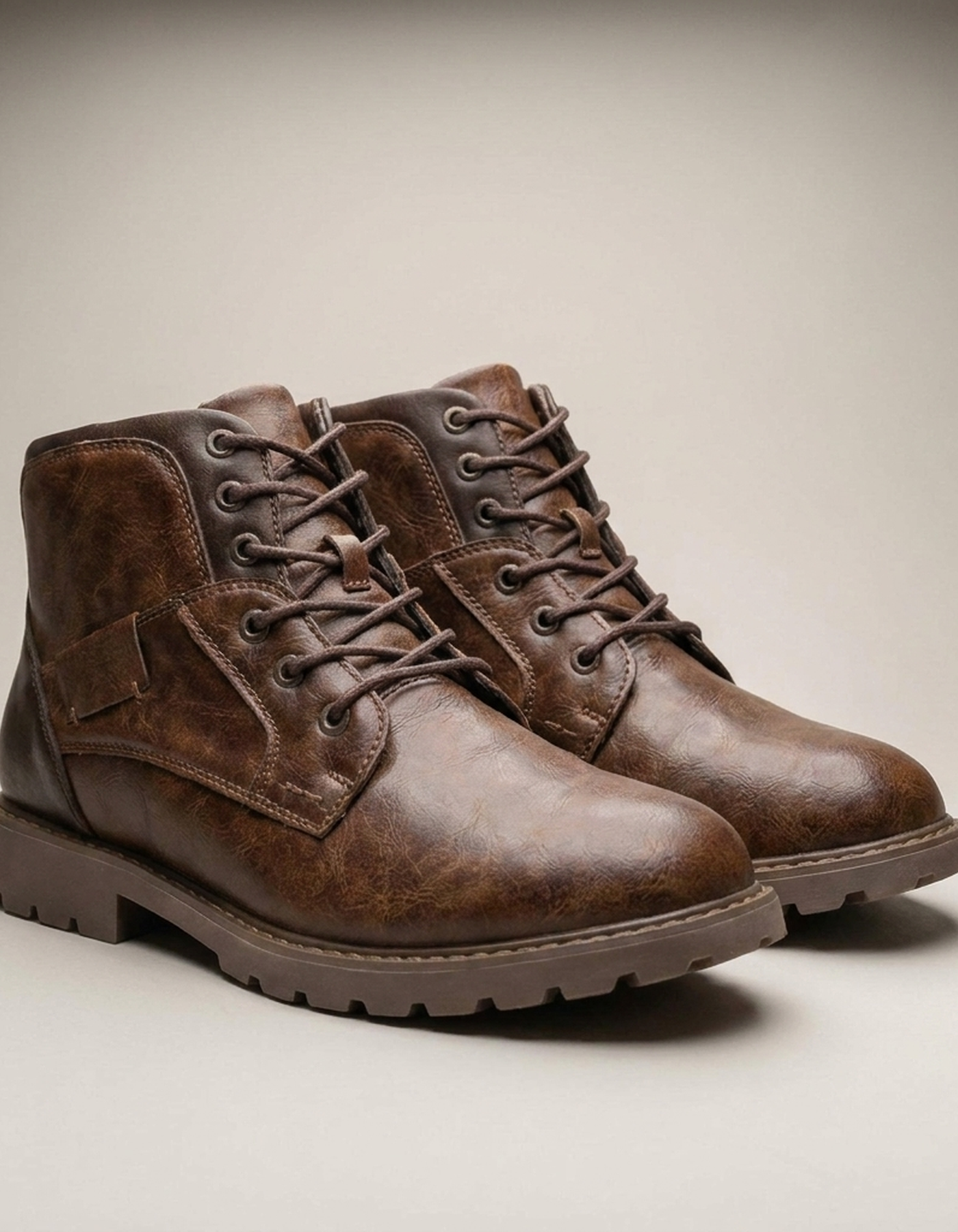 PLUXSTYLE::numise::mens-vintage-everyday-boots-1::closeup-detail