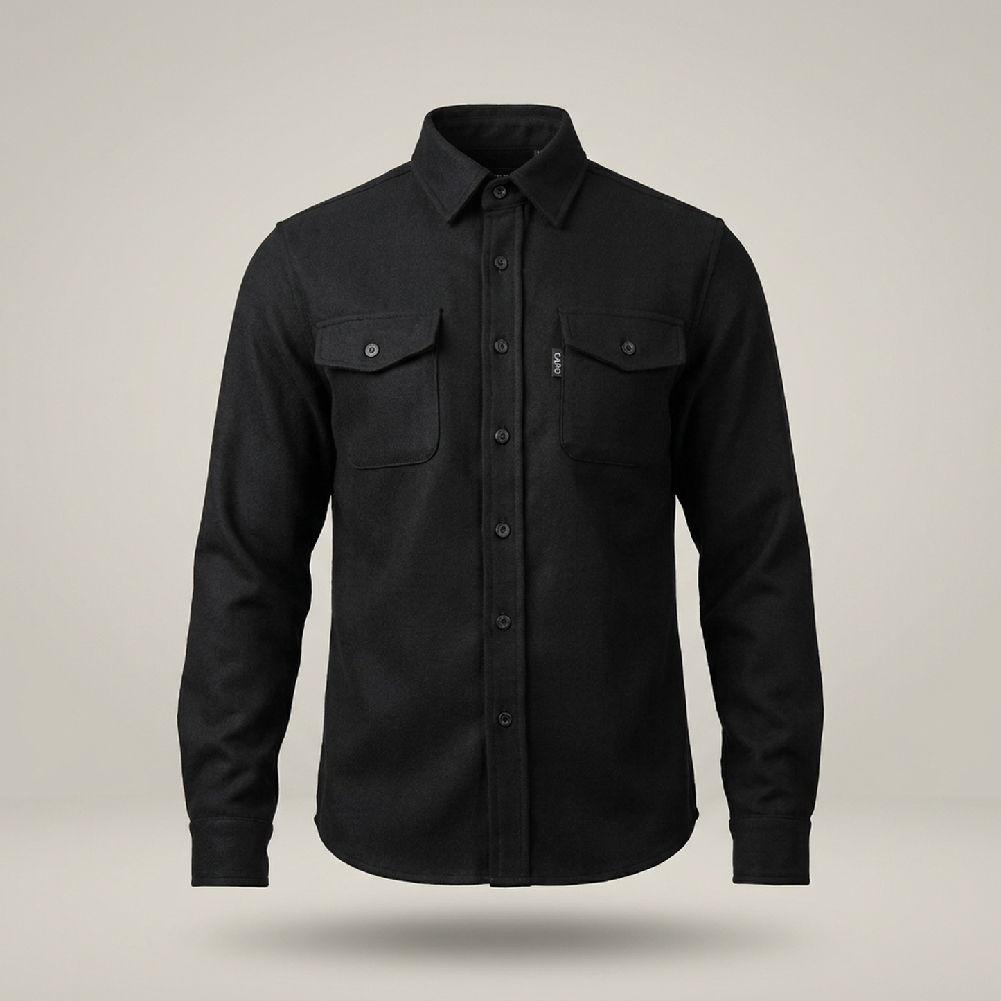 PLUXSTYLE::numise::mens-regular-fit-button-front-top::pack-black