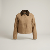PLUXSTYLE::numise::womens-cropped-workwear-top::pack-khaki