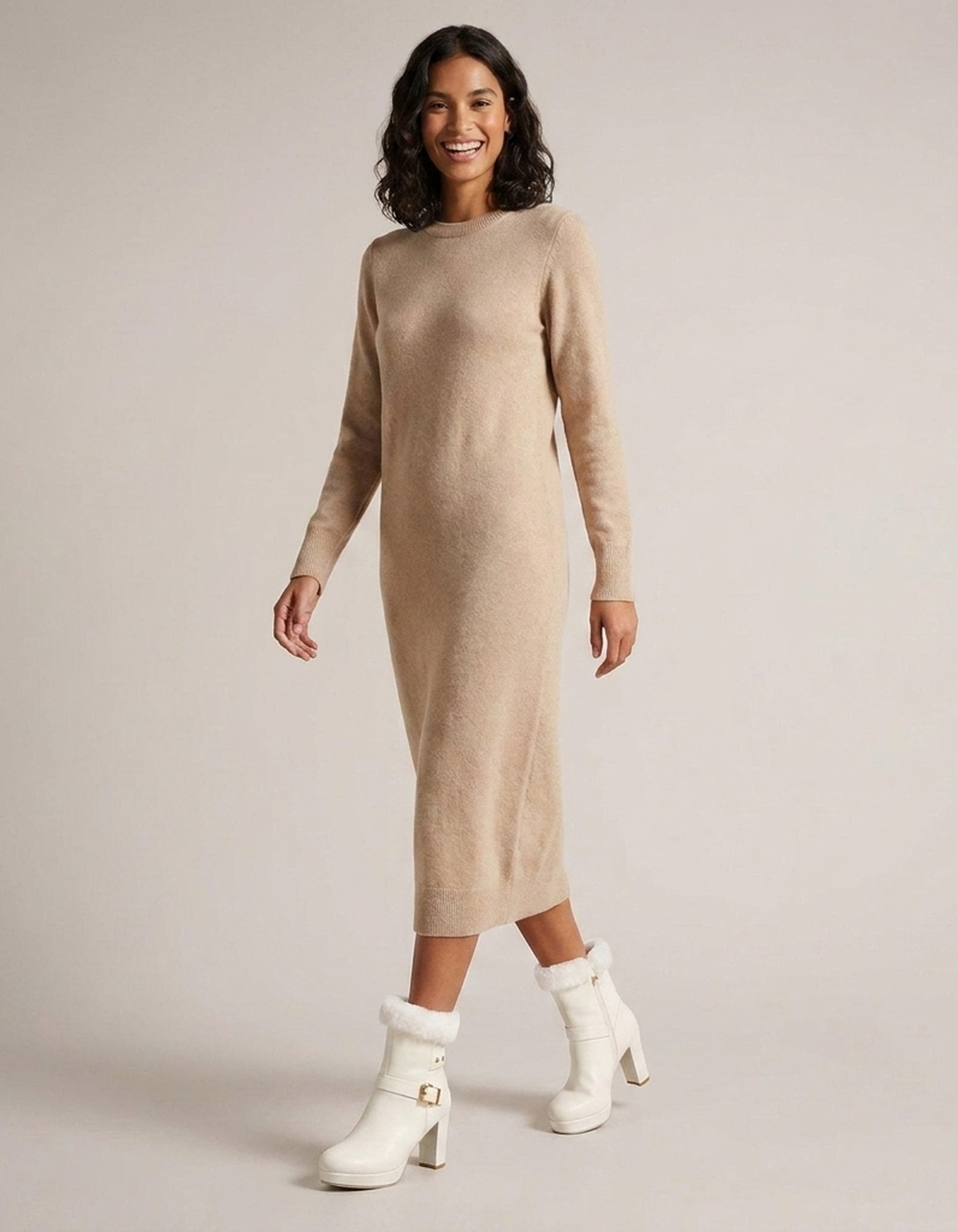 PLUXSTYLE::numise::cozy-platform-ankle-boots::zoom-out