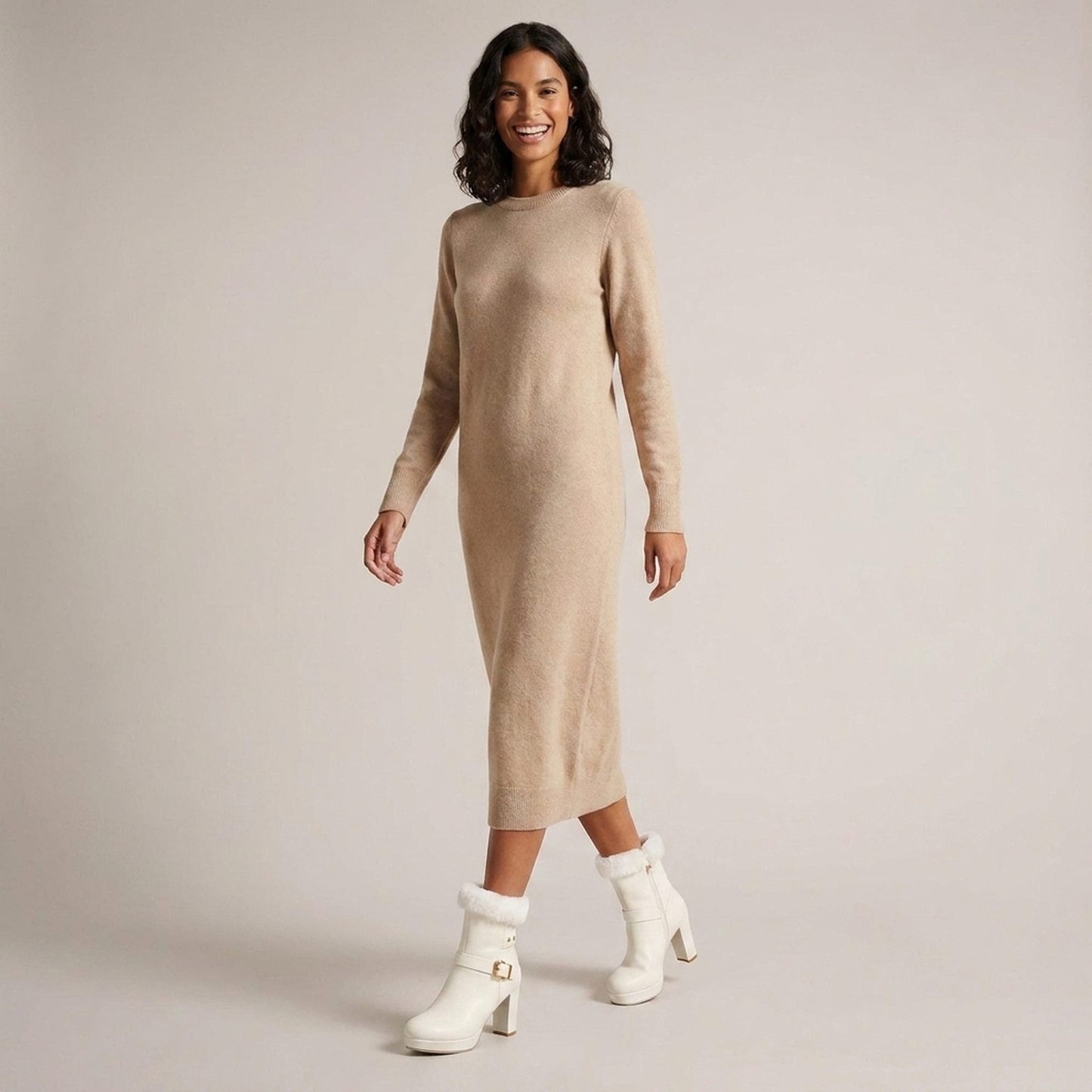 PLUXSTYLE::numise::cozy-platform-ankle-boots::zoom-out