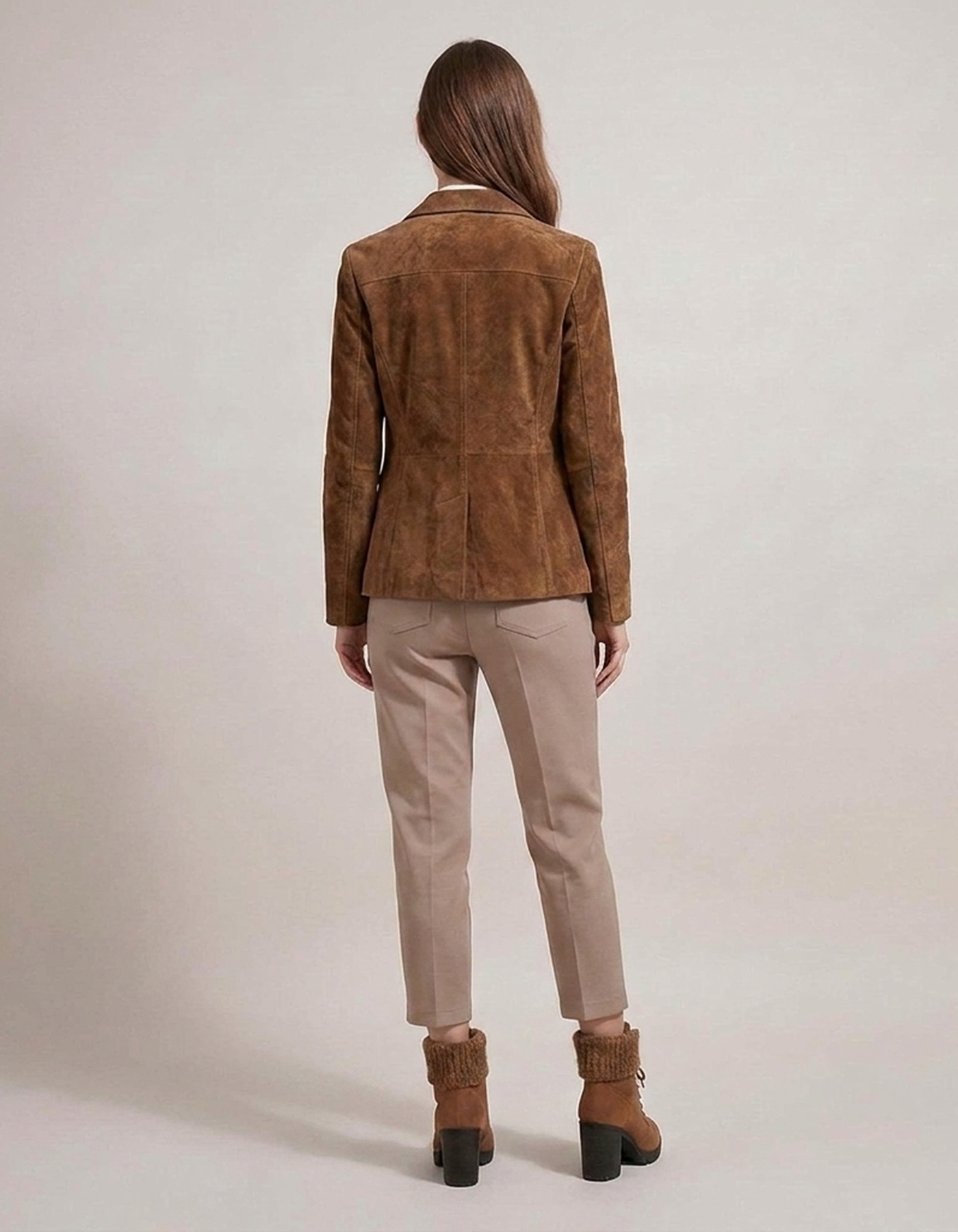 PLUXSTYLE::numise::heritage-brown-parka::back