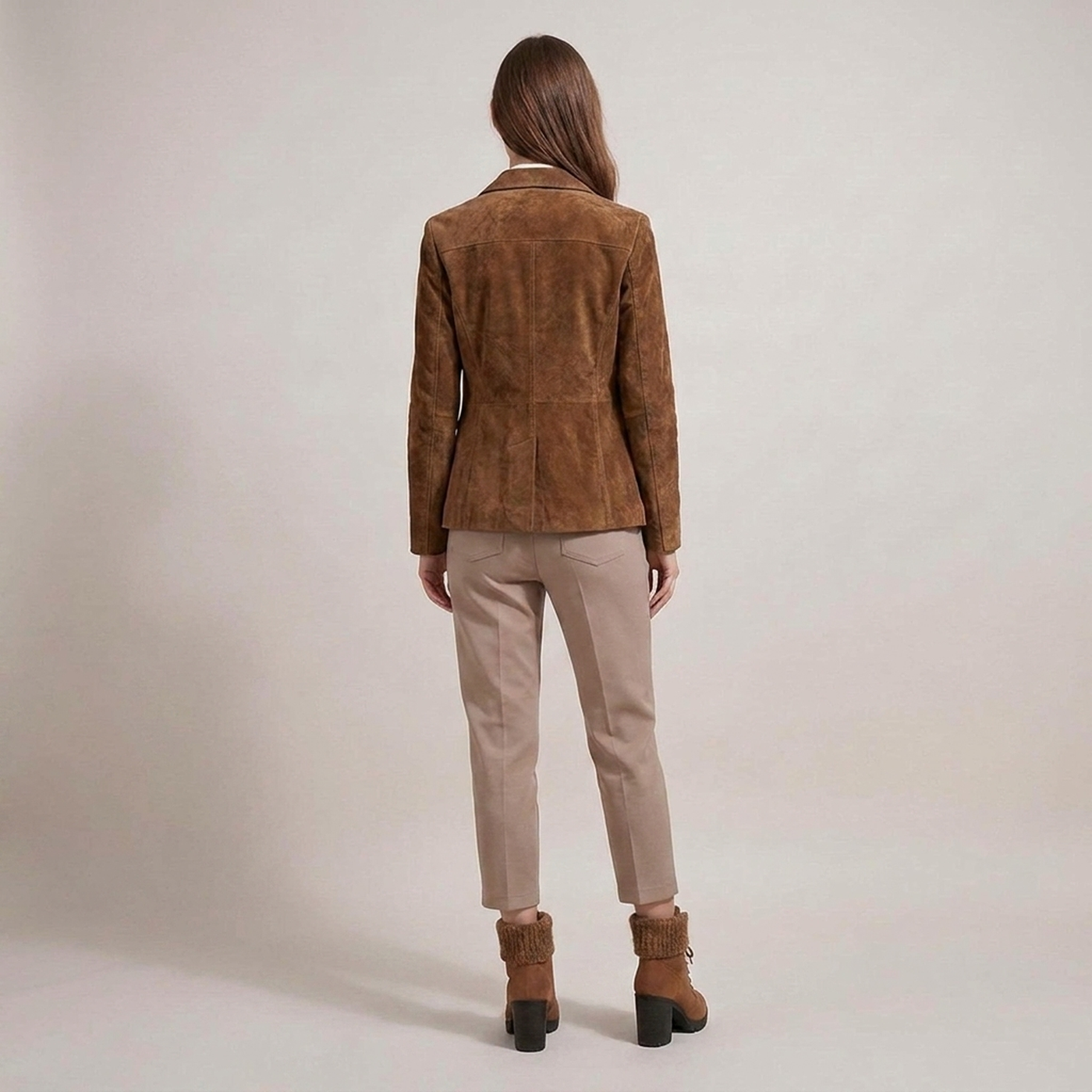PLUXSTYLE::numise::heritage-brown-parka::back