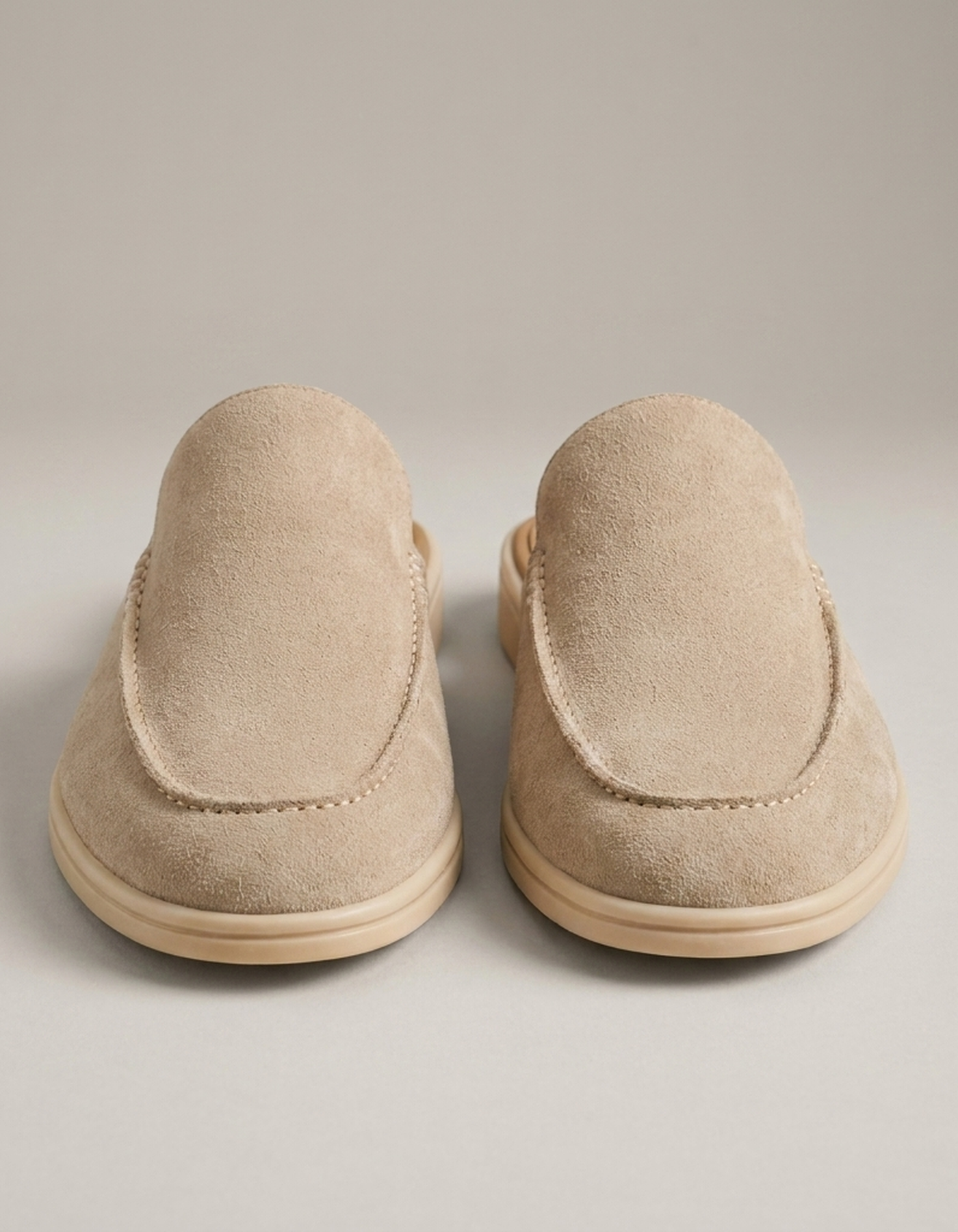 PLUXSTYLE::numise::mens-backless-slip-on-loafers::pack-beige