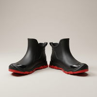 PLUXSTYLE::numise::lucas-waterproof-chelsea-boots::pack-black-and-red