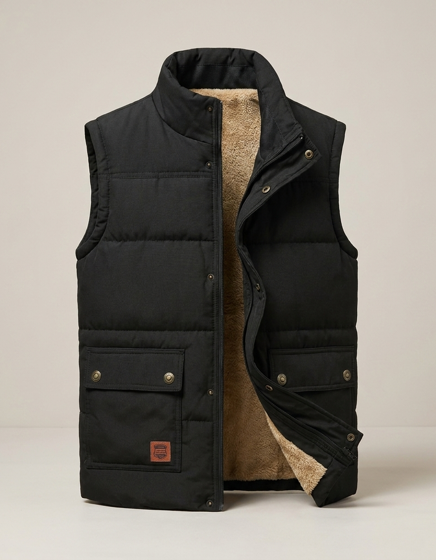 PLUXSTYLE::numise::mens-warm-lined-vest::pack-navy-blue