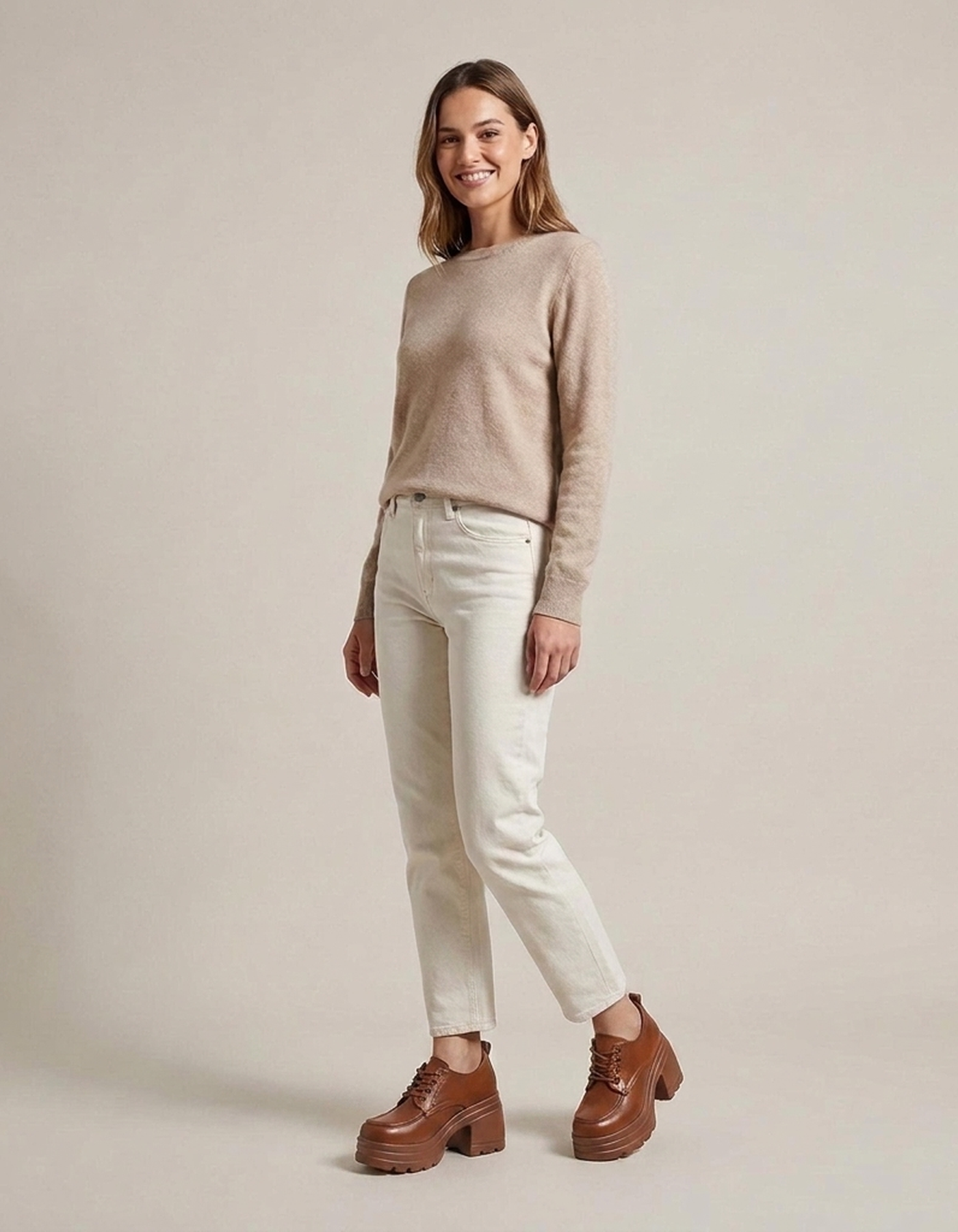 PLUXSTYLE::numise::chunky-platform-oxford-footwear::zoom-out