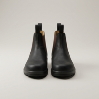 PLUXSTYLE::numise::mens-cushioned-chelsea-boots::pack-black-and-brown