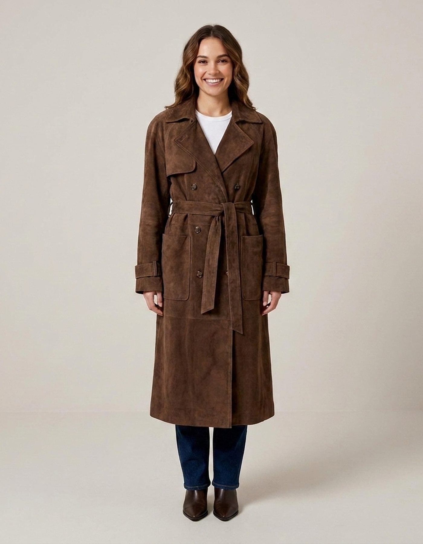 PLUXSTYLE::numise::anna-tailored-trench-parka::front