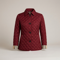 PLUXSTYLE::numise::arlisse-diamond-quilted-parka::pack-burgundy