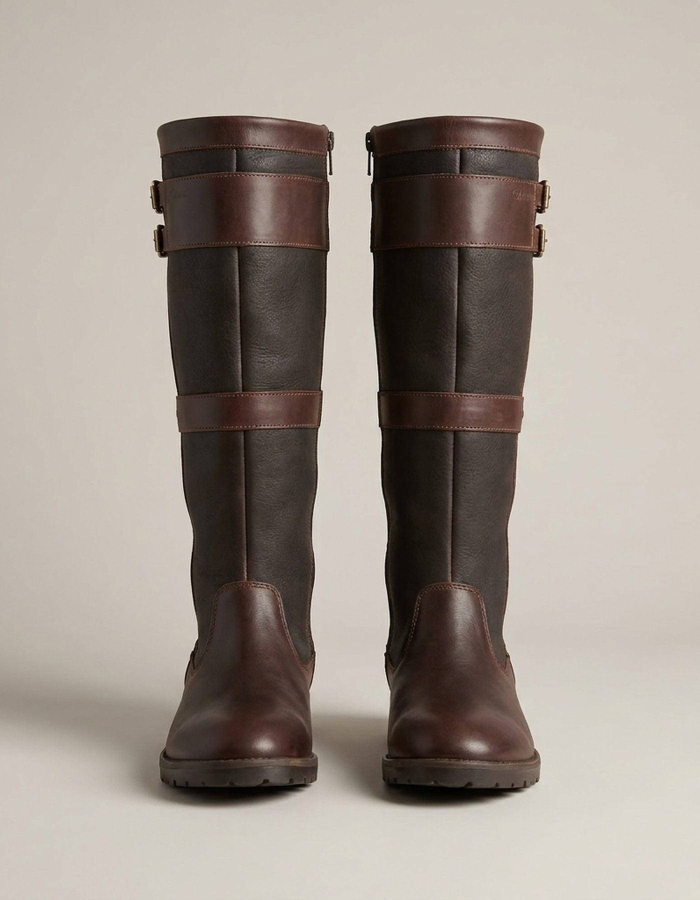 PLUXSTYLE::numise::penelope-pull-on-knee-high-boots::pack-coffee-brown