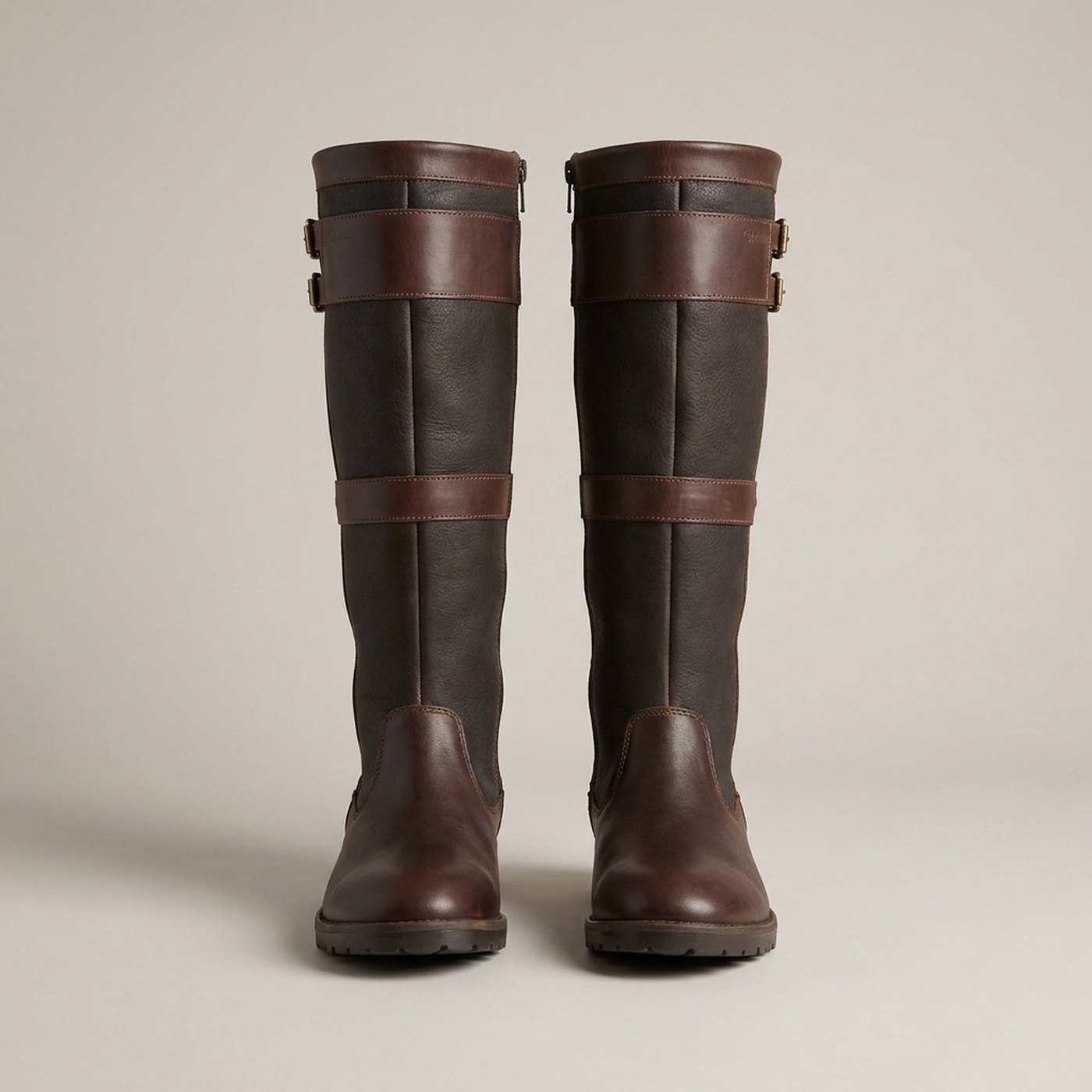 PLUXSTYLE::numise::penelope-pull-on-knee-high-boots::pack-coffee-brown