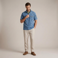PLUXSTYLE::numise::mens-zip-up-henley-top-2-pack::front