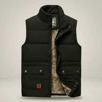 PLUXSTYLE::numise::mens-warm-lined-vest::pack-black