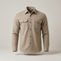 PLUXSTYLE::numise::mens-regular-fit-button-front-top::pack-grey