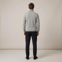 PLUXSTYLE::numise::mens-everyday-roll-neck-sweater::back