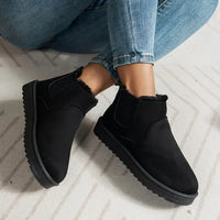 Shelby | Women's Fleece-Lined Platform Chelsea Ankle Boots