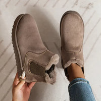 Shelby | Women's Fleece-Lined Platform Chelsea Ankle Boots