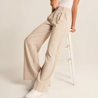 Pantaloni sartoriali a gamba larga