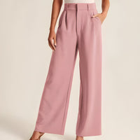 Pantaloni sartoriali a gamba larga