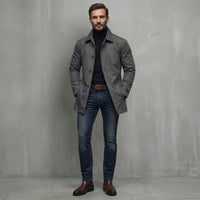 Casual Long Sleeve Winter Coat