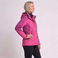 Chaqueta de senderismo impermeable con capucha