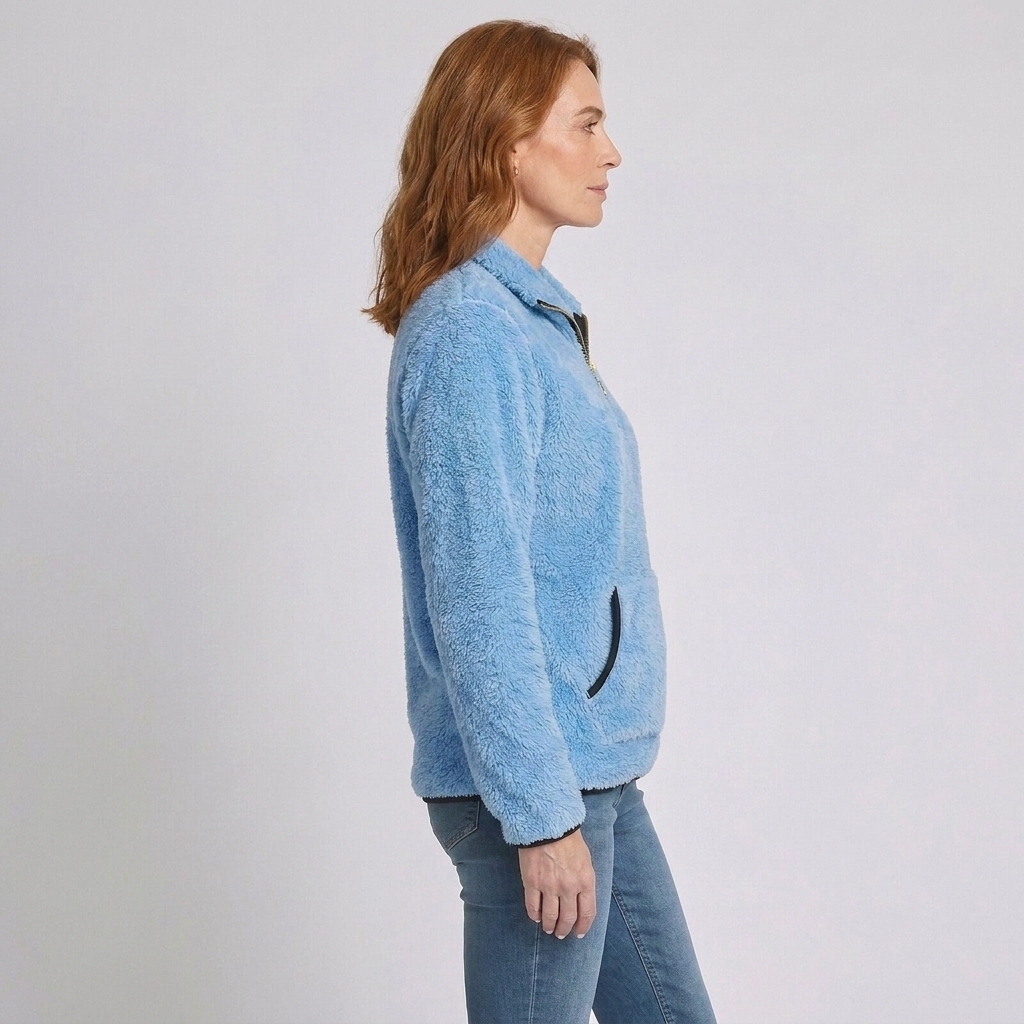 Half-Zip Front Half-Zip Sweater