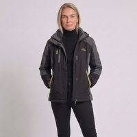 Chaqueta de senderismo impermeable con capucha