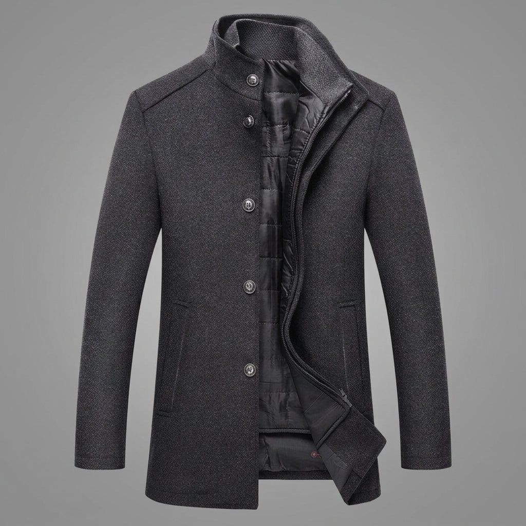 Clean Tailored Winter Coat