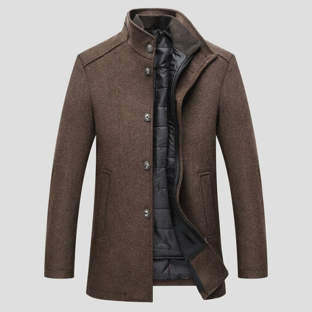 Clean Tailored Winter Coat