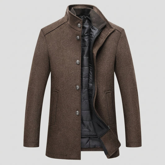 Clean Tailored Winter Coat