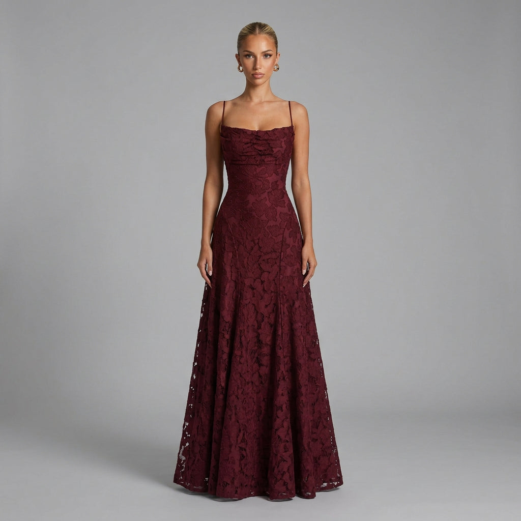 Georgia | Women's Flared Formal Evening Dress
