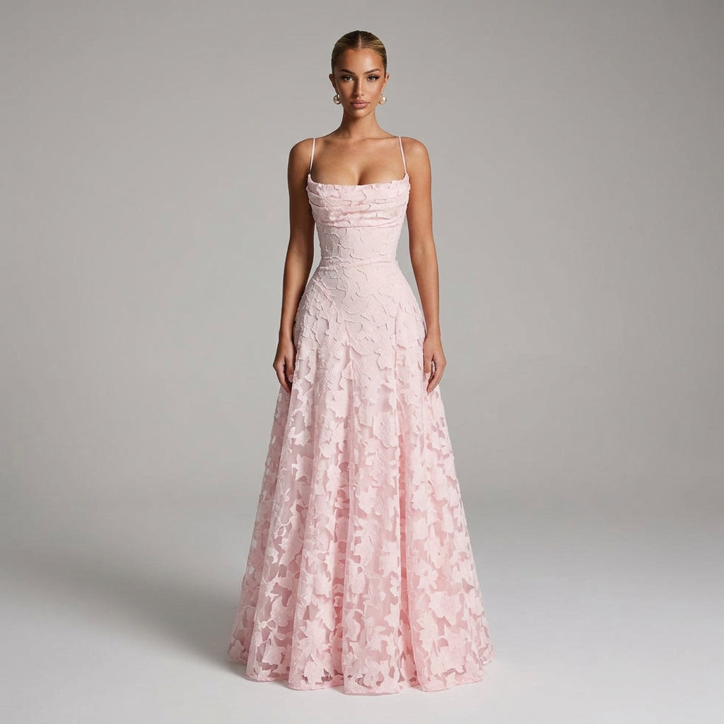 Georgia | Women's Flared Formal Evening Dress