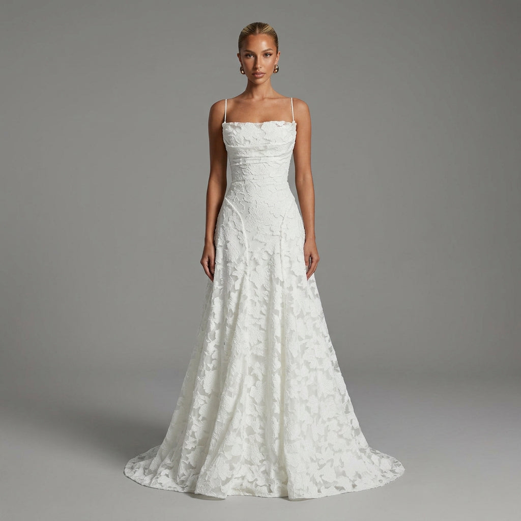 Georgia | Women's Flared Formal Evening Dress