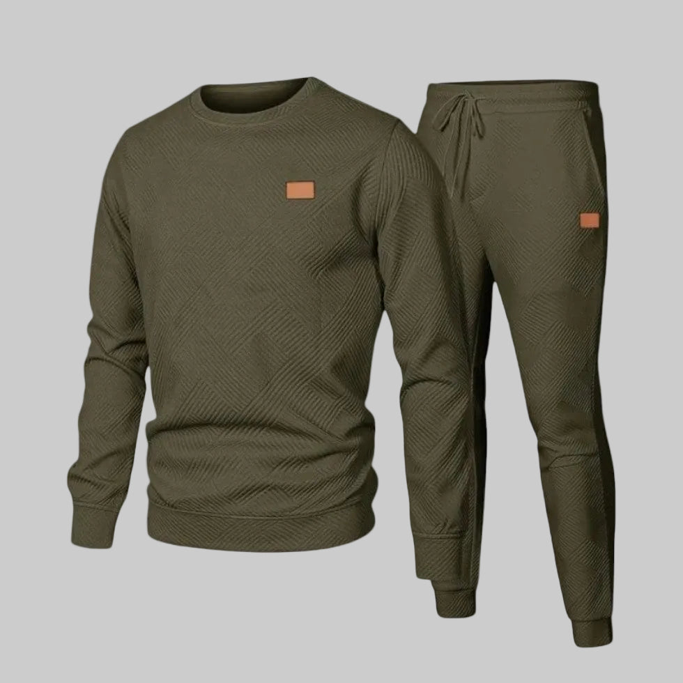 Conjunto de chándal con textura