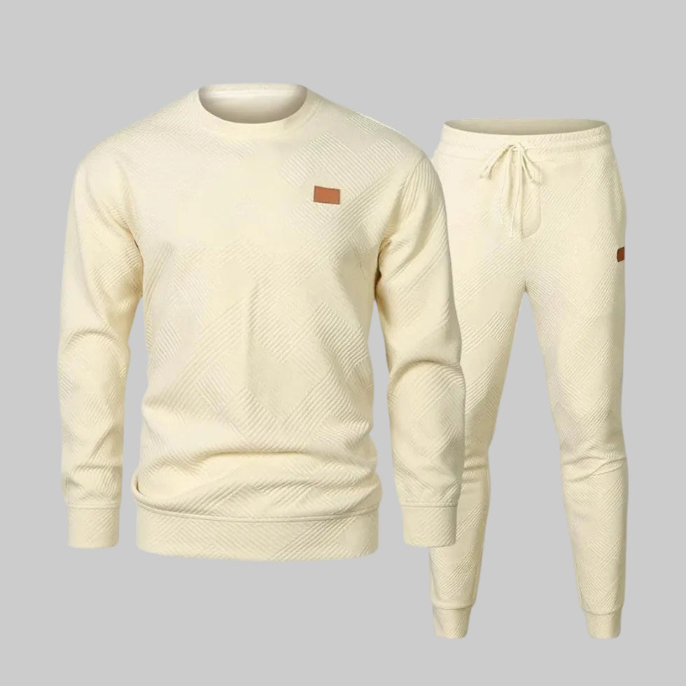 Conjunto de chándal con textura
