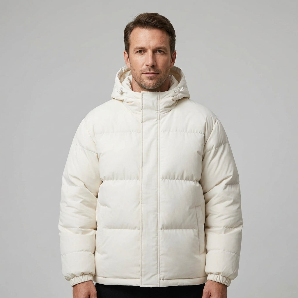 Men's Warm Hooded Winter Jacket for Everyday Comfort