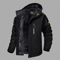 Windproof Outdoor Jacket for Active Winter Adventures