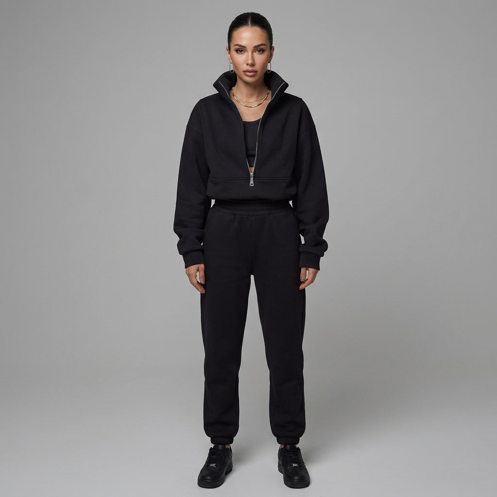 Women's Cozy Two-Piece Outfit for Casual Everyday Wear