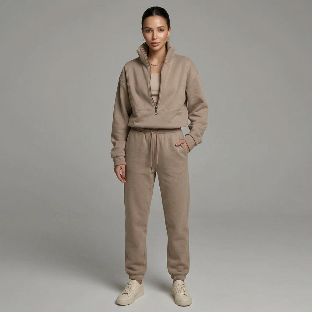 Women's Cozy Two-Piece Outfit for Casual Everyday Wear