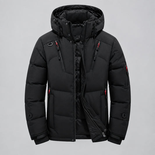 Insulated Winter Jacket for Men’s Outdoor Comfort