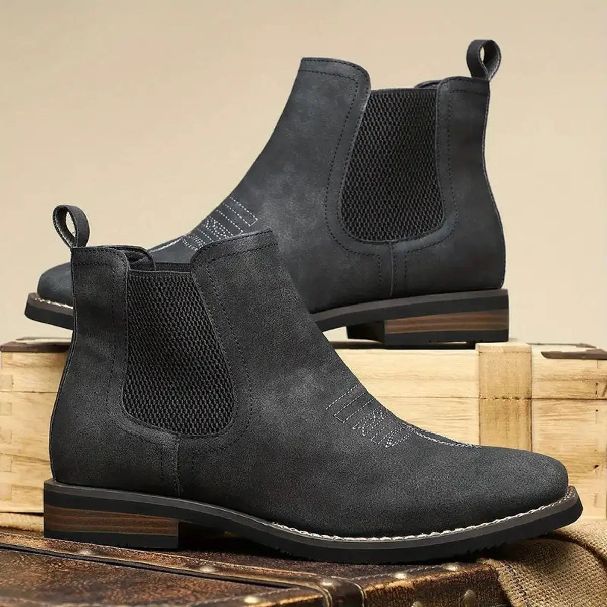 Bottines Chelsea raffinées pour une tenue professionnelle et décontractée