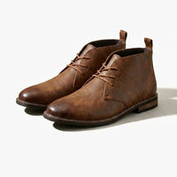 Bottines chukka à lacets pour homme